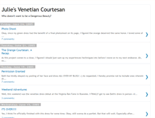Tablet Screenshot of juliesvenetiancourtesan.blogspot.com