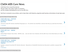 Tablet Screenshot of csa54-aids-cure.blogspot.com