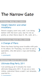 Mobile Screenshot of findingthenarrowgate.blogspot.com