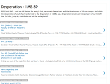 Tablet Screenshot of desperationblog-iimb89.blogspot.com
