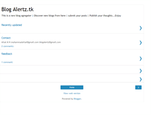 Tablet Screenshot of blogalertz.blogspot.com