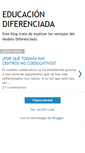 Mobile Screenshot of educaciondiferenciada.blogspot.com