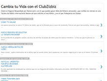 Tablet Screenshot of equipoclubzizbiz.blogspot.com