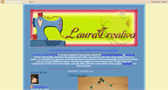 Desktop Screenshot of lauracreativa.blogspot.com