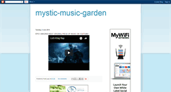 Desktop Screenshot of mystic-music-garden.blogspot.com