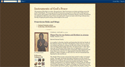 Desktop Screenshot of instrumentsofgodspeace.blogspot.com