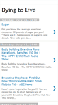 Mobile Screenshot of melissa-dyingtolive.blogspot.com