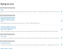 Tablet Screenshot of melissa-dyingtolive.blogspot.com