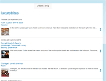Tablet Screenshot of luxurybites.blogspot.com