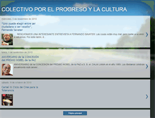 Tablet Screenshot of colectivoporelprogresoylacultura.blogspot.com