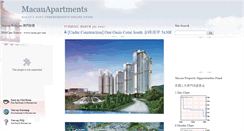 Desktop Screenshot of macauapartments.blogspot.com