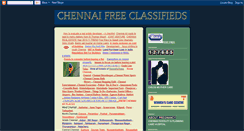 Desktop Screenshot of chennaifreeclassifieds.blogspot.com