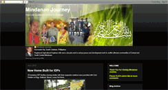 Desktop Screenshot of mindanaojourney.blogspot.com