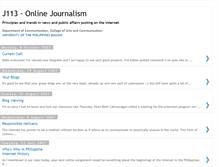 Tablet Screenshot of j113-onlinejournalism.blogspot.com