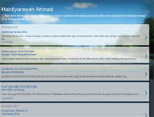 Tablet Screenshot of hardiyansyah-ahmad.blogspot.com
