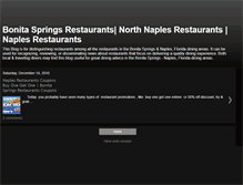 Tablet Screenshot of naplesitalianrestaurant.blogspot.com