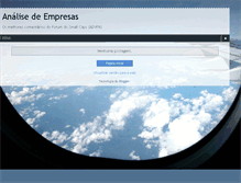 Tablet Screenshot of analiseempresas.blogspot.com