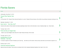 Tablet Screenshot of florida-savers.blogspot.com