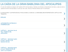Tablet Screenshot of lacaidadelababiloniadelapocalipsis.blogspot.com