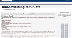 Desktop Screenshot of feministfoodies.blogspot.com