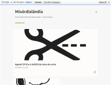 Tablet Screenshot of mixordialandia.blogspot.com