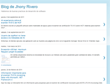 Tablet Screenshot of jriverox.blogspot.com