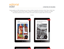 Tablet Screenshot of editorialeder.blogspot.com