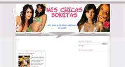 Desktop Screenshot of mischicasbonitas.blogspot.com