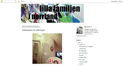 Desktop Screenshot of lillafamiljeninorrland.blogspot.com