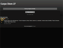 Tablet Screenshot of carpediem27.blogspot.com