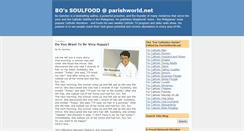 Desktop Screenshot of bossoulfoodpw.blogspot.com