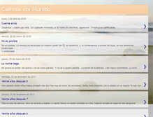 Tablet Screenshot of caminarconrumbo.blogspot.com