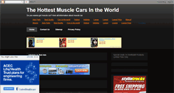 Desktop Screenshot of newmusclecar.blogspot.com