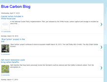 Tablet Screenshot of bluecarbonblog.blogspot.com