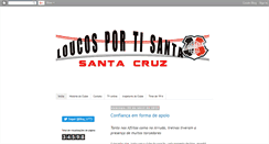 Desktop Screenshot of loucosportisanta.blogspot.com