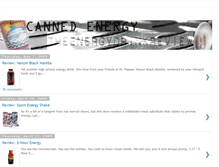 Tablet Screenshot of cannedenergy.blogspot.com