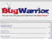 Tablet Screenshot of bugwarrior.blogspot.com