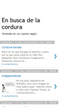 Mobile Screenshot of enbuscadelacordura.blogspot.com