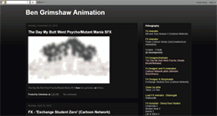 Desktop Screenshot of grimshawanimation.blogspot.com