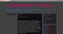 Desktop Screenshot of koiwee.blogspot.com