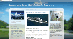 Desktop Screenshot of carbonconfession.blogspot.com