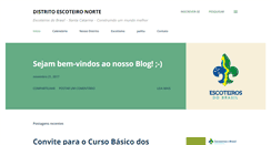 Desktop Screenshot of distritoescoteironorte.blogspot.com