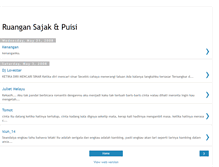 Tablet Screenshot of mari-bersajak.blogspot.com