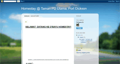 Desktop Screenshot of d-bayu-homestay.blogspot.com