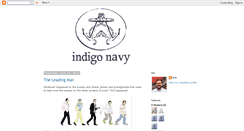 Desktop Screenshot of indigonavy.blogspot.com