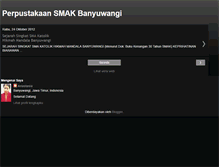 Tablet Screenshot of anastasia-perpustakaansmakbanyuwangi.blogspot.com