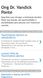 Mobile Screenshot of ong-vponte.blogspot.com