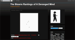 Desktop Screenshot of bizarrerantings.blogspot.com