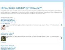 Tablet Screenshot of nepali-sexy-hot-girls-fashion-photo.blogspot.com