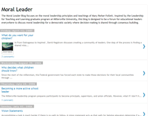 Tablet Screenshot of moralleader.blogspot.com